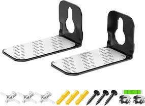 notiela Soundbar Mount Shelf for Samsung, Sony, LG, Vizio, Bose, Onn and More Soundbar Wall Mount Bracket - Sound Bar Mounts Under TV Mounting Bracket soundbar,TV speaker bar,home theater soundbar,