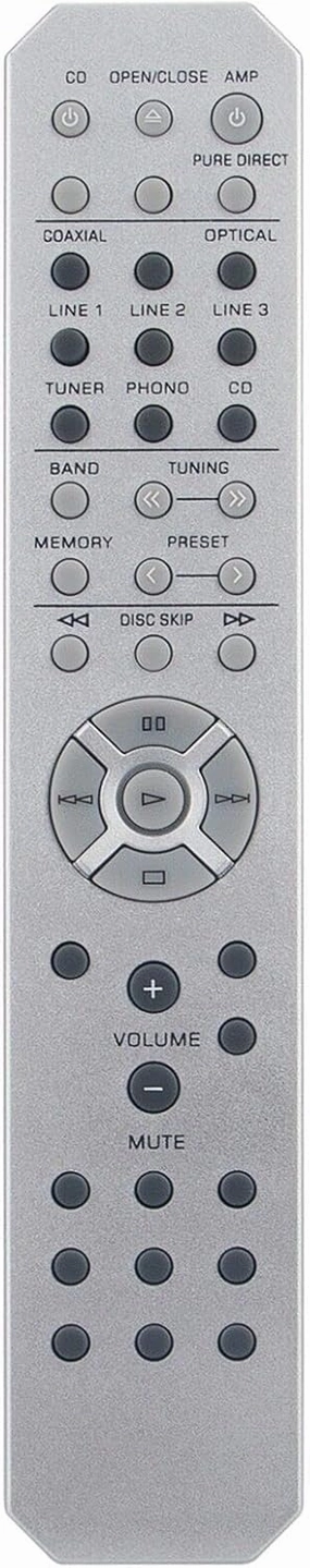 NTQinParts Replacement Remote Control Controller for Yamaha A-S501 A-S501BL A-S501SL Natural Sound Integrated Stereo Amplifier integrated amplifier,stereo receiver,hi-fi amp combo,