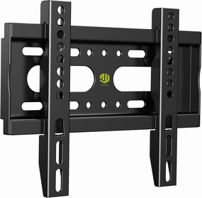 Nuyoah TV Wall Mount Bracket Low Profile Fixed for 14-43 Inch Flat Screen TVs & Monitors Up to 55lbs, Universal TV Monitor Mount Fits 8" Wood Studs Max VESA 200x200mm wall mount TV,bracket for speakers,TV mount system,