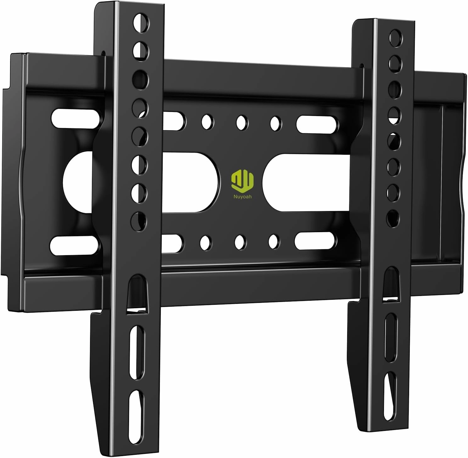 Nuyoah TV Wall Mount Bracket Low Profile Fixed for 14-43 Inch Flat Screen TVs & Monitors Up to 55lbs, Universal TV Monitor Mount Fits 8" Wood Studs Max VESA 200x200mm wall mount TV,bracket for speakers,TV mount system,