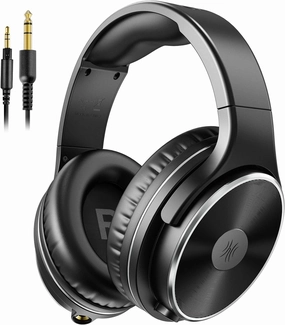 OneOdio Wired Headphones - Over Ear Headphones with Noise Isolation Dual Jack Professional Studio Monitor & Mixing Recording Headsets for Guitar Amp Drum Podcast Keyboard PC Computer over-ear headphones,closed back headphones,wireless studio cans,