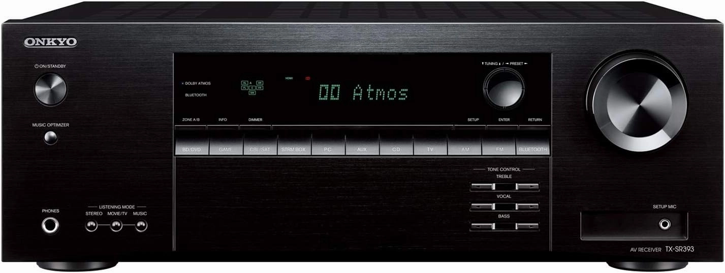 Onkyo TX-SR393 5.2 Channel A/V Receiver AV receiver,surround receiver,home theater amplifier,