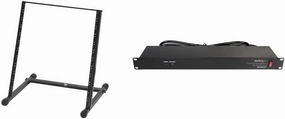 OnStage RS7030 Rack Stand,Black   StarTech.com 8 Outlet Horizontal 1U Rack Mount PDU Power Strip rackmount gear,audio rack equipment,studio rackmounts,