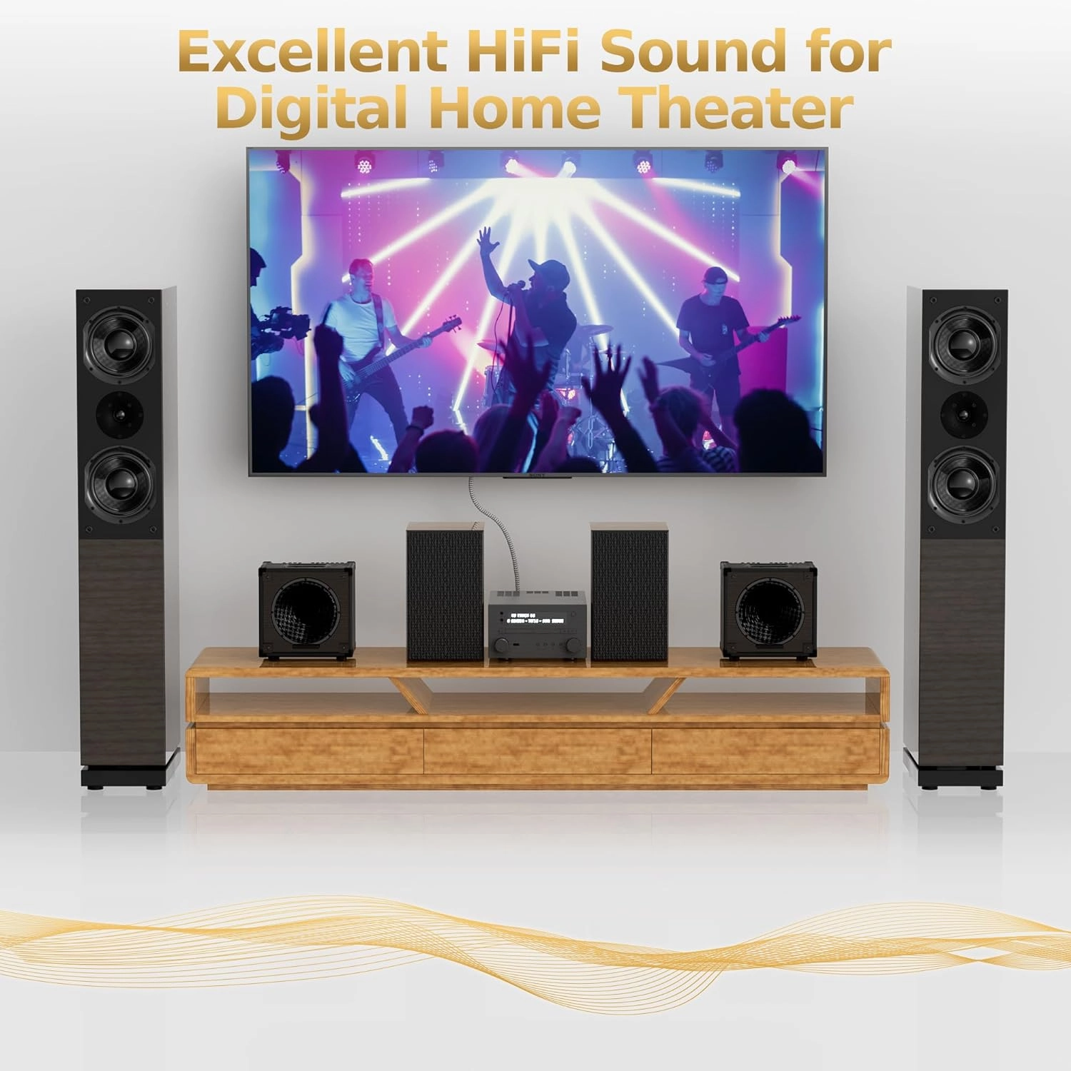 Optical Audio Cable 10 FT, Digital Audio Cable, Toslink Fiber Optic Cord, [Nylon Braided, Slim Aluminum Shell, Gold Plated Connector], for Home Theater, Sound Bar, PS4, Xbox, TV and More