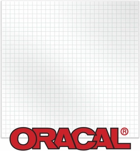 ORACAL 12" Roll Clear Transfer Tape w/Grid for Adhesive Vinyl | Vinyl Transfer Tape for Cricut, Silhouette, Cameo. Application Paper Transfer Tape Rolls (12" x 50ft) vinyl accessories,turntable parts,record player tools,