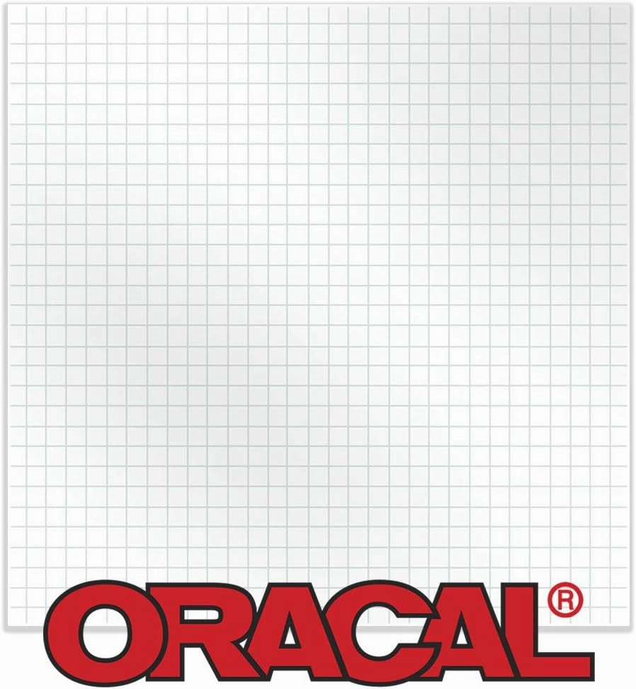 ORACAL 12" Roll Clear Transfer Tape w/Grid for Adhesive Vinyl | Vinyl Transfer Tape for Cricut, Silhouette, Cameo. Application Paper Transfer Tape Rolls (12" x 50ft) vinyl accessories,turntable parts,record player tools,