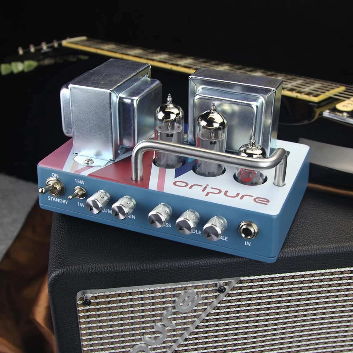 OriPure 15W All Tube Guitar Amplifier Head Paper Insulation Handcrafted Output Transformer OA-H15