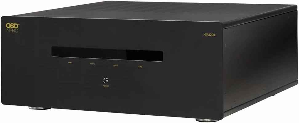 OSD Nero HTA4200 Multi Channel (4X) 200W/Ch Home Theater Amplifier, Bridgeable 300W/Ch