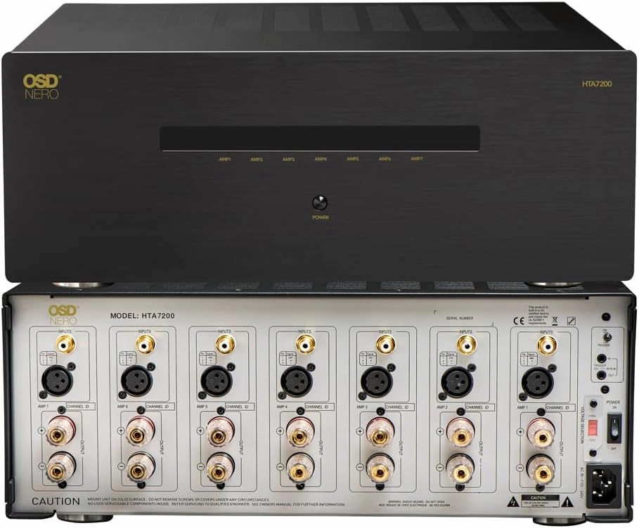 OSD Nero HTA7200 Multi Channel (7X) 210W/Ch Home Theater Amplifier power amplifier,stereo amp,hi-fi power amp,