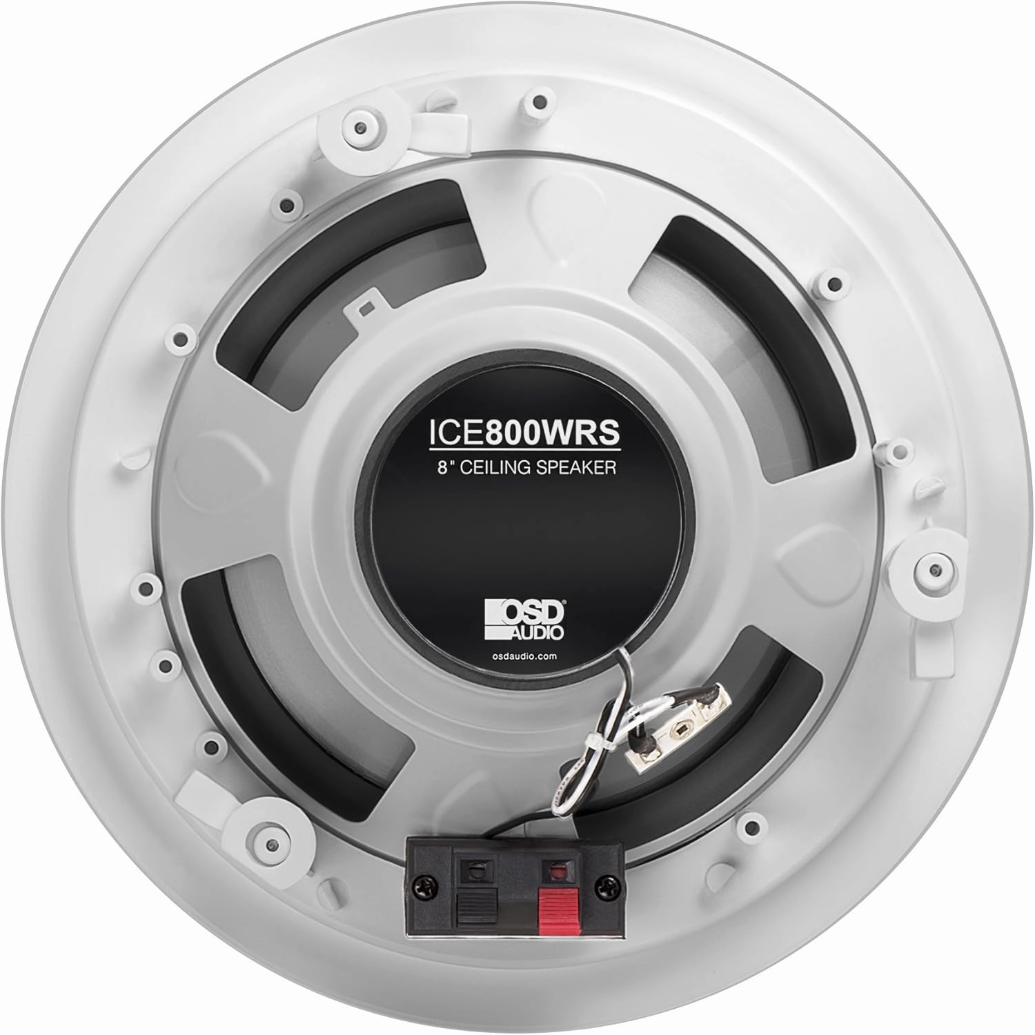OSD Weatherproof in-Ceiling Audio Speaker Pair - Indoor/Outdoor Stereo - ICE800WRS
