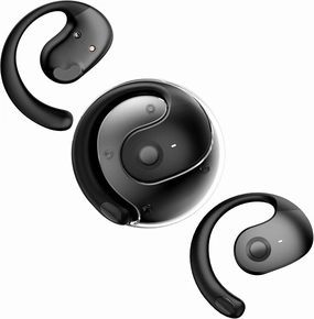 Out of Ear Open Ear Headphones Outside The Ear Wireless Ear Hanging Bluetooth Headset Ows Over The Ear Open Ear Buds Earbuds Outside The Ear Headphones Bone Air Conduction Earbuds Black over-ear headphones,closed back headphones,wireless studio cans,