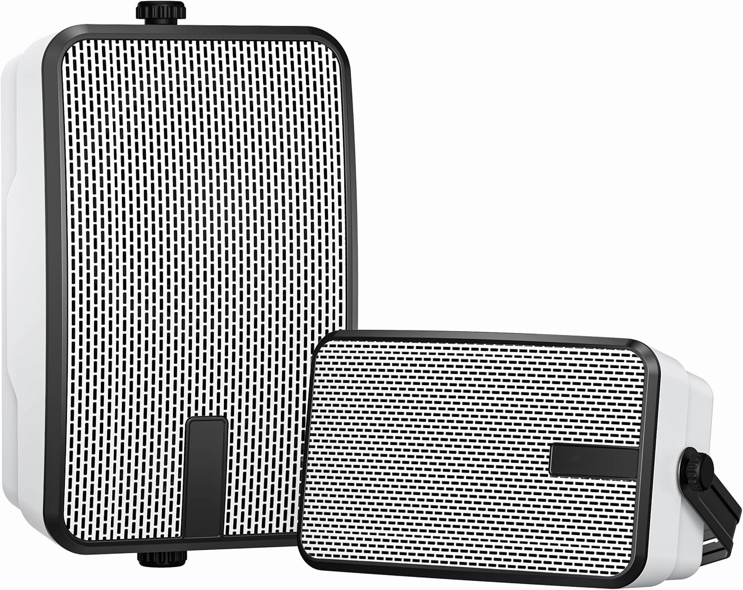 Outdoor Bluetooth Speakers 400w for Garage, Patio, Porch, Gazebo, Soffit, Entertainment Room. Wall Mount Speaker, Wireless Sync Up to 100 Speakers, IPX5 Waterproof (2 Pcs) wireless speakers,portable Bluetooth speaker,multiroom speaker,