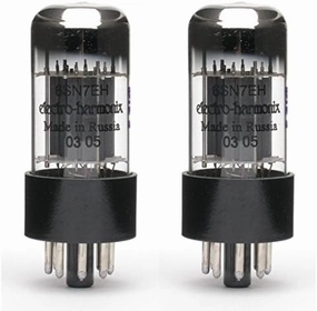 Pair of Electro-Harmonix 6SN7 EH Preamp Vacuum Tube tube amplifier,valve amp,audiophile tube stereo,