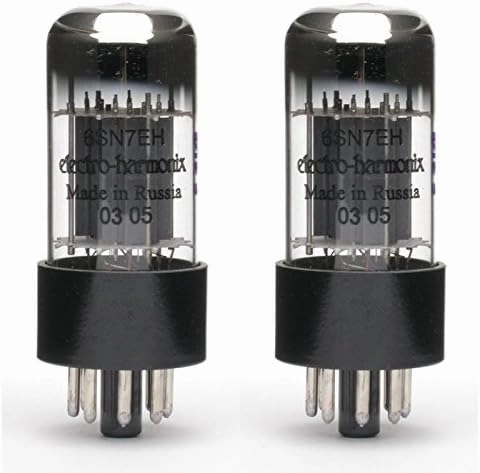 Pair of Electro-Harmonix 6SN7 EH Preamp Vacuum Tube tube amplifier,valve amp,audiophile tube stereo,