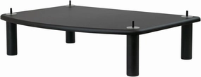 Pangea Audio Vulcan Add-On Shelf with 5.25" Posts Black audio rack,hi-fi component stand,media shelf,
