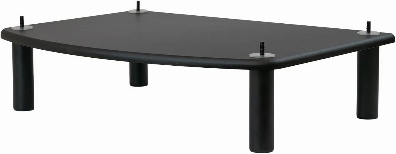 Pangea Audio Vulcan Add-On Shelf with 5.25" Posts Black audio rack,hi-fi component stand,media shelf,