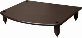 Pangea Audio Vulcan Amp Stand - Espresso Coffee audio rack,hi-fi component stand,media shelf,
