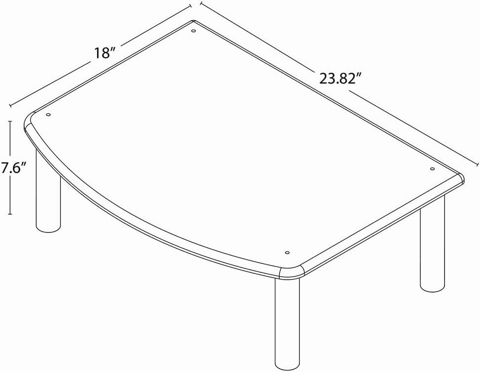 Pangea Audio Vulcan Rack Add-on Shelf - Black