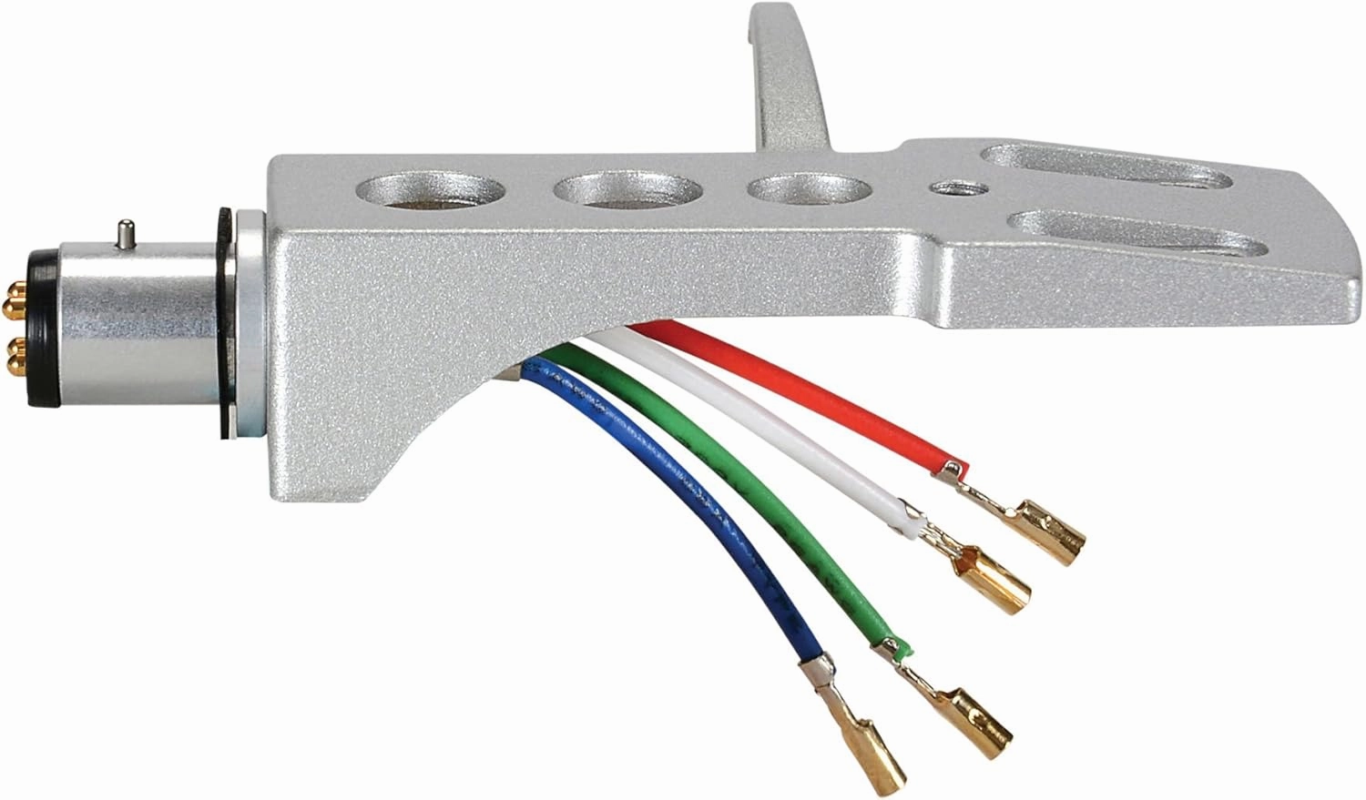 Parts Express A-T Style Phono Headshell with Lead Wires & Gold Plated Contacts turntable cartridge,phono cartridge,MM MC stylus,