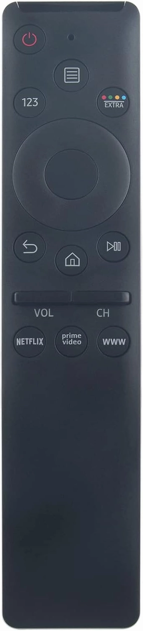 PerFascin RM-L1593 Universal Remote Control fit for All Samsung Smart TV Models with Preset Channel Buttons for Netflix, Prime Video Shortcut Key smart audio hub,voice control speaker,Alexa compatible audio,