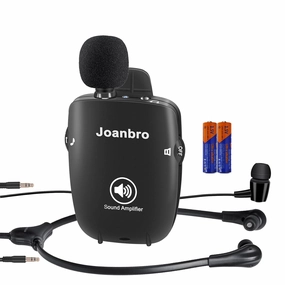 Personal Sound Amplifier for Seniors, Voice Enhancement Devices, Pocket Sound Amplifiers for Elderly People, Adults, 50dB Gain, with Headphones & Earbud, 3 Types Mics, 3 Tone, Volume Control headphone amplifier,portable amp,desktop headphone amp,