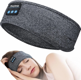 Perytong Sleep Headphones Bluetooth Headband, Sports Wireless Earphones Music Sleeping Earbuds with HD Stereo Speaker for Mom Women Men Teen Running Cool Gadgets Unique Gifts noise cancelling headphones,ANC headphones,travel headphones,