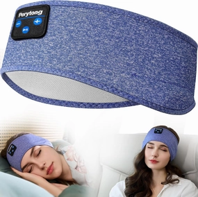 Perytong Sleep Headphones, Bluetooth Sports Headband Headphones with Ultra-Thin HD Stereo Speakers Perfect for Sleeping,Workout,Jogging,Yoga,Insomnia, Air Travel, Meditation over-ear headphones,closed back headphones,wireless studio cans,