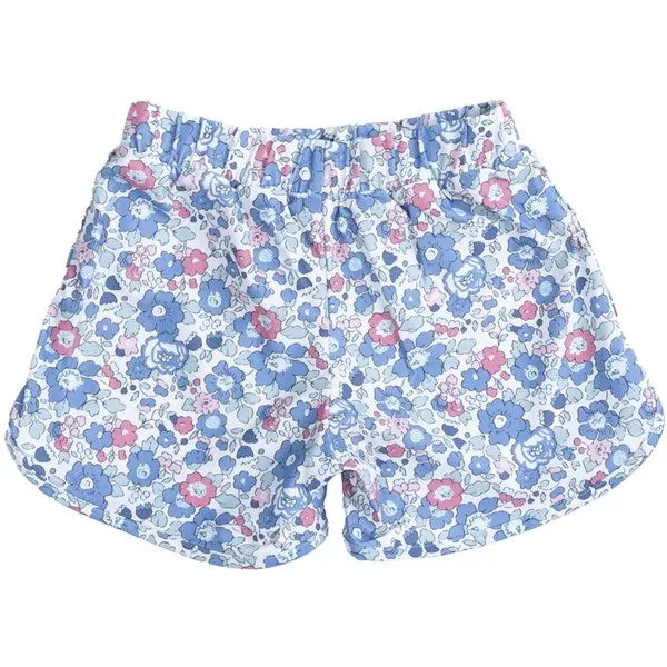 Petit Crabe Betsy B Alexa Swim Shorts Liberty? fabric
