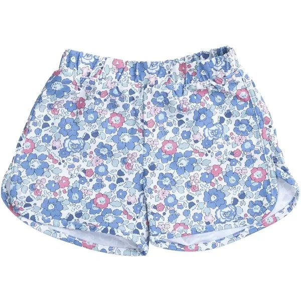 Petit Crabe Betsy B Alexa Swim Shorts Liberty? fabric