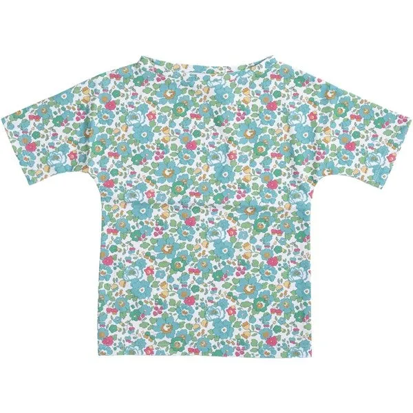 Petit Crabe Betsy D Luna Boatneck Swim Shirt Liberty? fabric