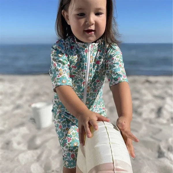 Petit Crabe Betsy D Natsu Bodysuit Liberty? fabric