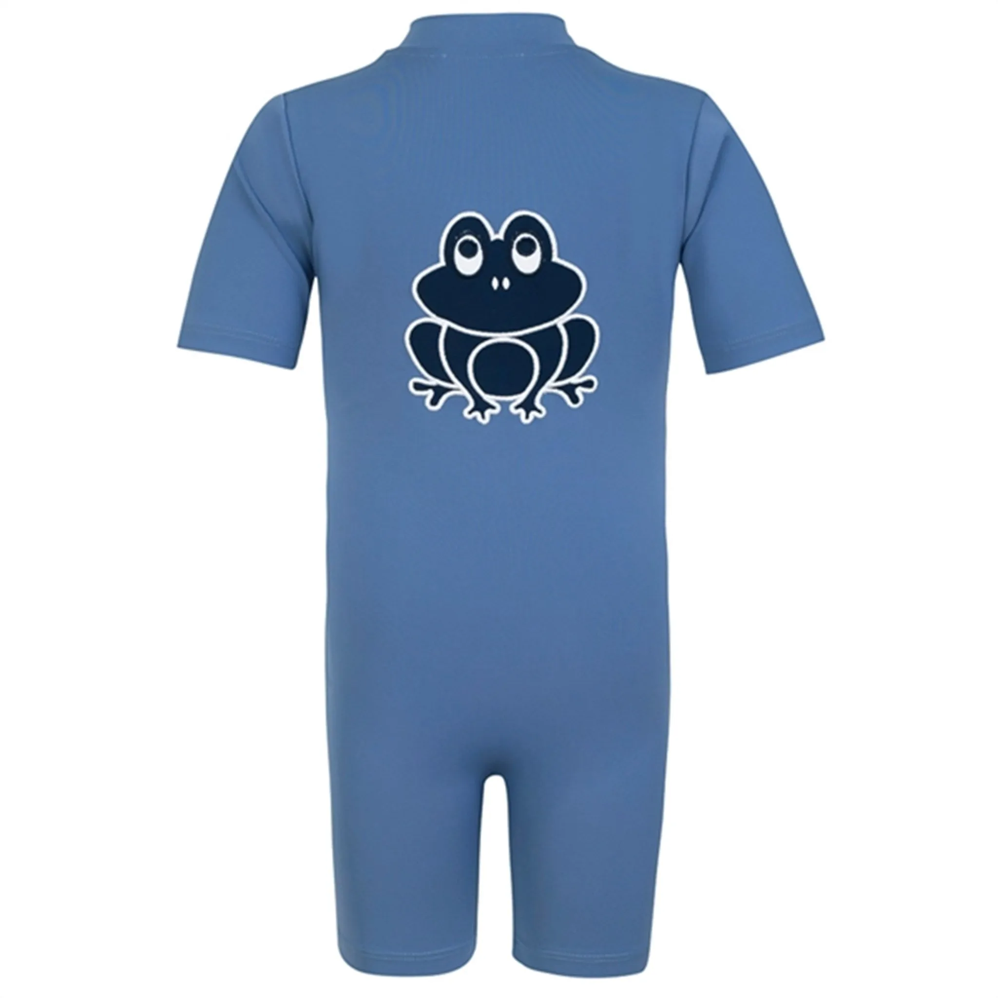 Petit Crabe Nordic Noe Frog Sunsuit with Zipper