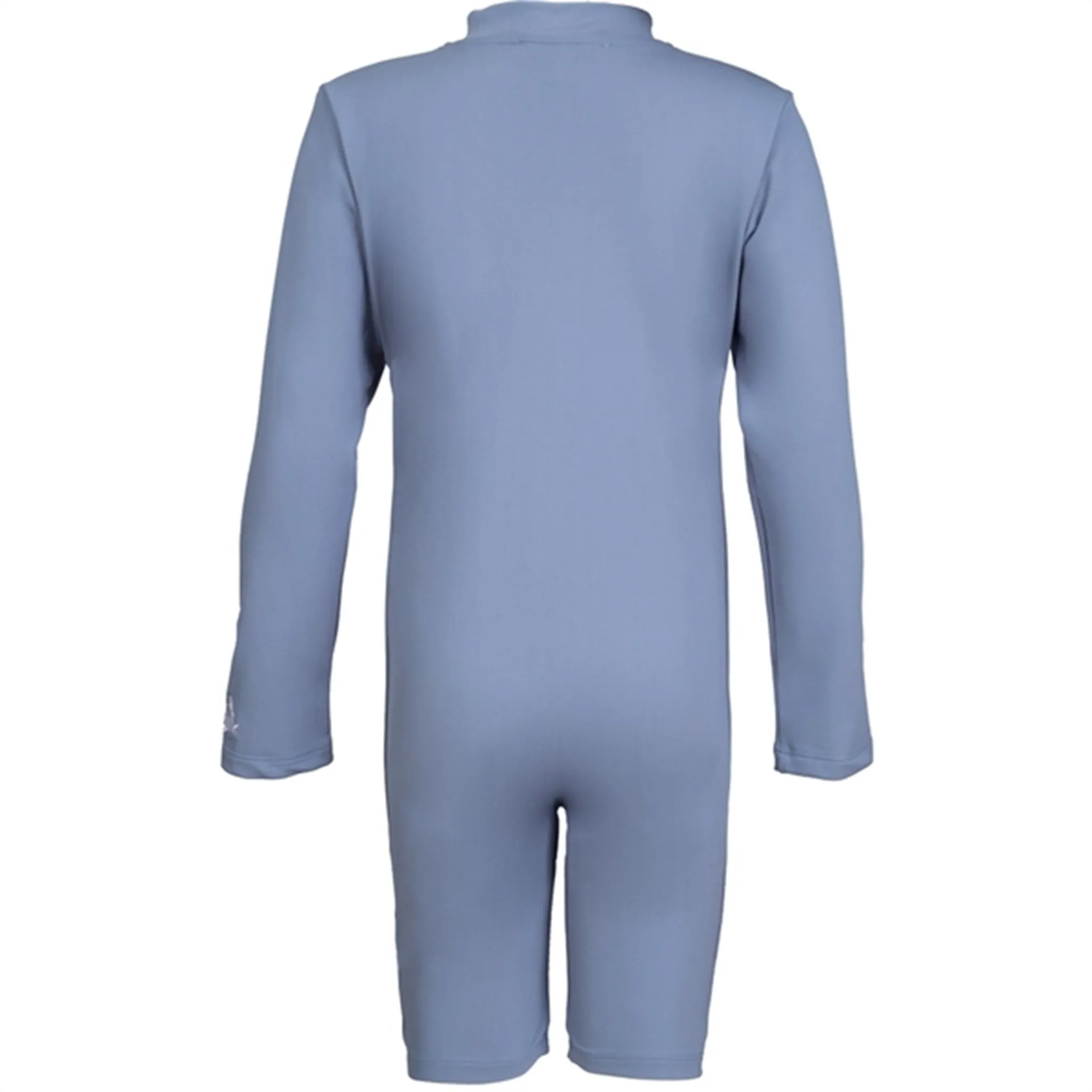 Petit Crabe Petrol Combi Onesie with Zipper