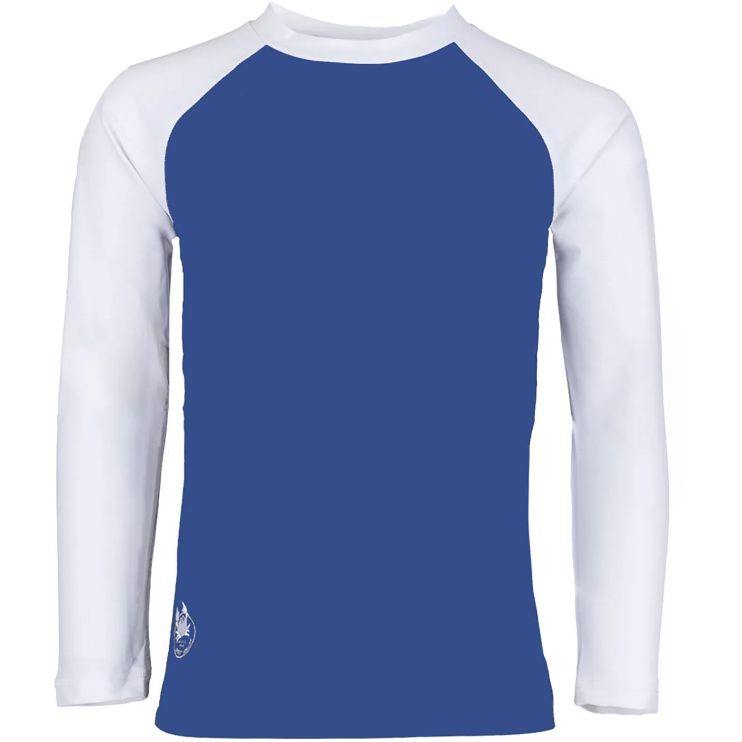 Petit Crabe Sapphire/White Raglan Uv-Shirt L/S