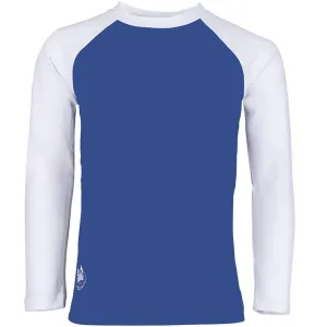 Petit Crabe Sapphire/White Raglan Uv-Shirt L/S