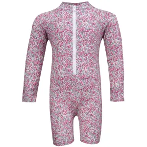 Petit Crabe Wiltshire Bud Combi Sunsuit - Made With Liberty Fabric