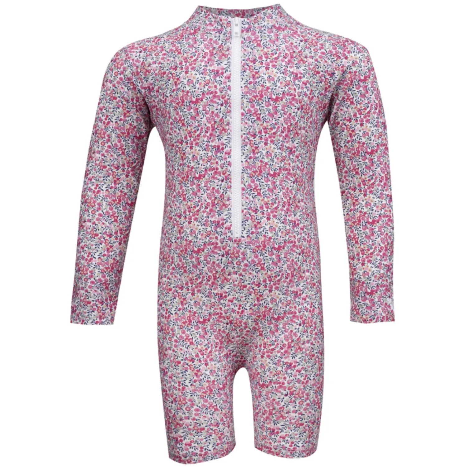 Petit Crabe Wiltshire Bud Combi Sunsuit - Made With Liberty Fabric