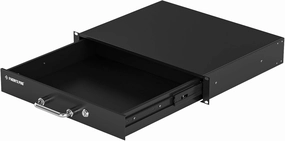 Phenyx Pro 2U Locking Rack Drawer, Metal Rack Mount Drawer w/Pre-cut Foam, Sliding and Lockable Server Cabinet Case for 19 Inch AV/Network/DJ Equipment or Cabinet Enclosure (PRDWR-2U) music server,hi-fi media server,digital audio storage,