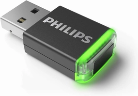 PHILIPS ACC4100/00 AirBridge Wireless Receiver for SpeechOne and SpeechMike Premium Air wireless audio bridge,Bluetooth transmitter,WiFi audio link,