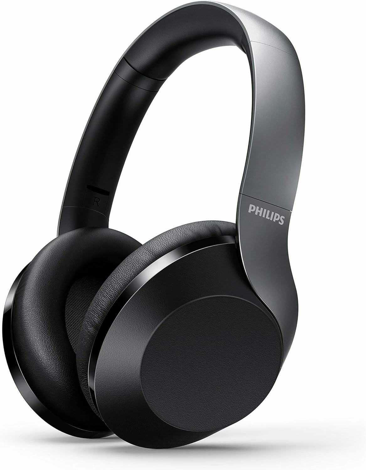 Philips Audio Performance TAPH805BK Bluetooth 5.0 Active Noise Cancelling Over-Ear Headphones with Google Assistant (Black) noise cancelling headphones,ANC headphones,travel headphones,