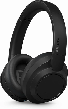 PHILIPS H6509 Wireless Headphones,Over-Ear Bluetooth Headphones with Noise Canceling Pro,Dynamic Bass,70H Battery Life,Fast Charging,Soft Ear Cups,Bluetooth 5.3, Multipoint Connectivity,App Control over-ear headphones,closed back headphones,wireless studio