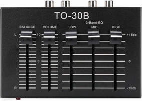 Phono Preamp EQ with 3 Band Equalizer, Preamplifier with Treble, Mid, Bass, Balanced Volume Control, r ca Input Output, 5V DC, Compatible with Record Players, Turntables balanced output player,audiophile player,hi-res digital player,