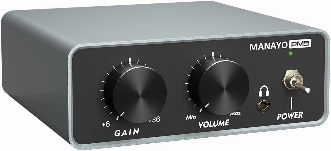 Phono Preamp, Professional Mini Preamp for Turntable/Vinyl Record Player. Stereo Phonograph preamplifier Designed with RCA Input/Output, Headphone Jack, Adjustable Volume and gain phono preamp,turntable amplifier,record player preamp,
