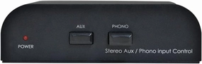 Phono Preamp Turntable,Stereo AUX Turntable / Phono Preamp Preamplifier input selector Controller, Low Noise Operation (Black AUX/Phono) phono preamp,turntable amplifier,record player preamp,