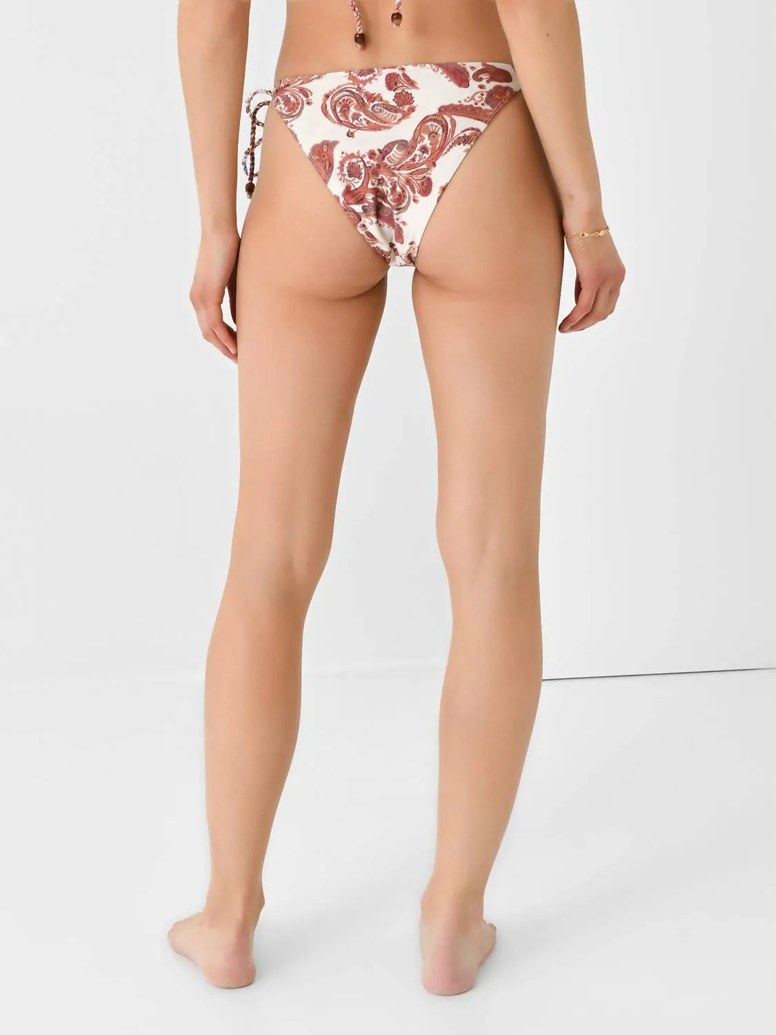Picone Bikini Bottom In Alessia Paisley