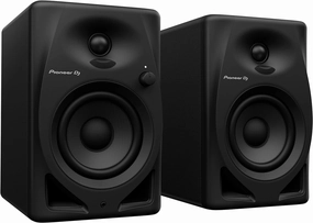 Pioneer DJ DM-40D 4-inch Desktop Active Monitor Speaker - Black bookshelf speakers,compact stereo speakers,hi-fi shelf speakers,