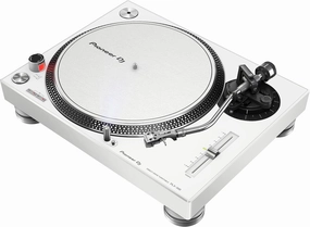 Pioneer DJ PLX-500 Direct Drive Turntable - White direct-drive turntable,DJ turntable,hi-torque vinyl deck,