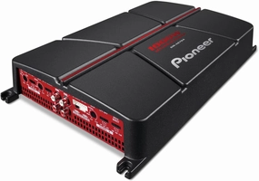 Pioneer GM-A6704 4-Channel Bridgeable Car Amplifier - 1000W Max Power, Class AB power amplifier,stereo amp,hi-fi power amp,