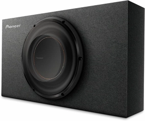 Pioneer TS-D10LB  Powerful 10 Pre-Loaded Subwoofer with Sealed Enclosure, 1300 Watts Peak Power, and Compact Design for Deep Bass Sound audiophile subwoofer,active subwoofer,low frequency speaker,