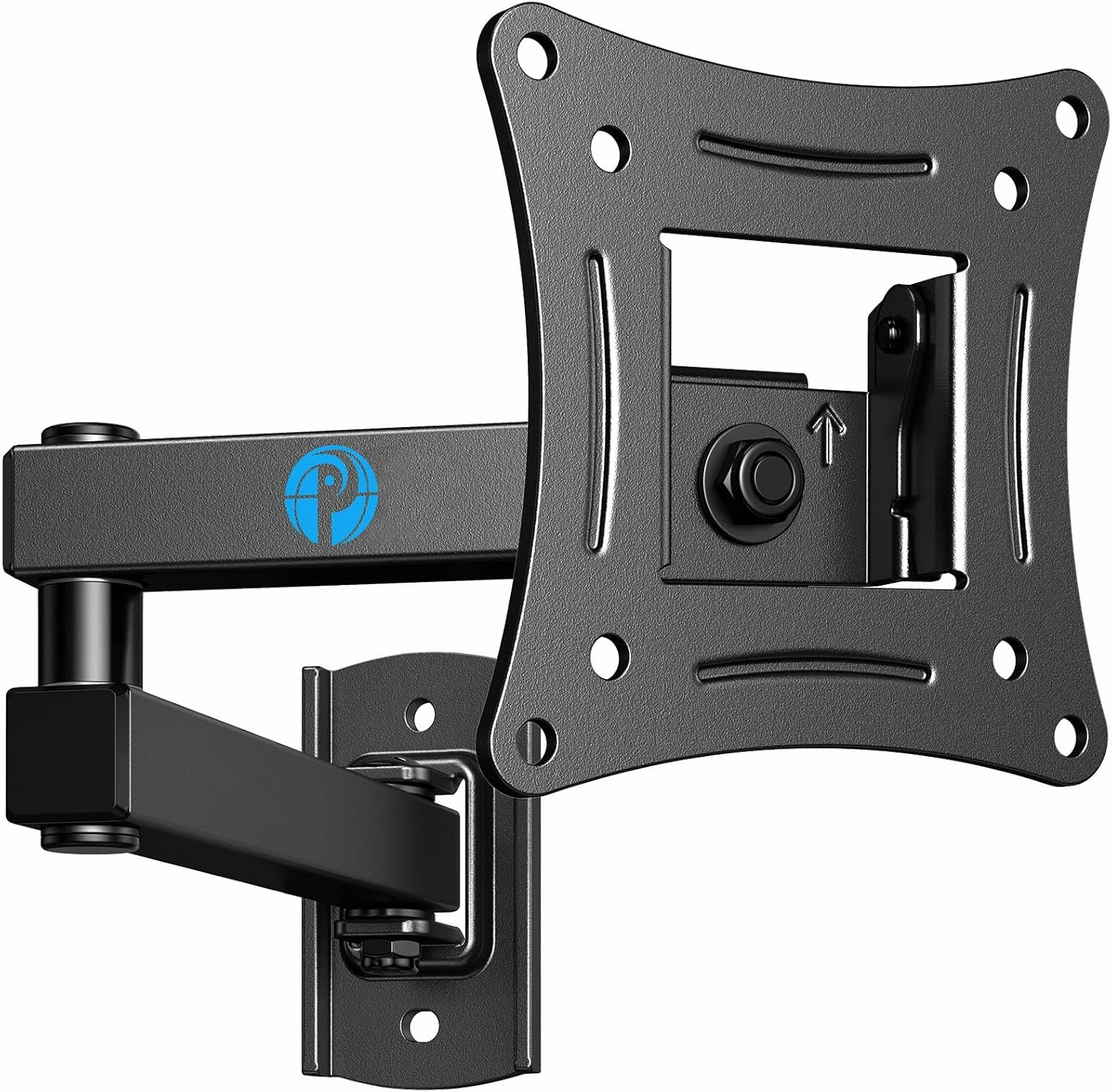 Pipishell Full Motion TV Wall Mount Brackets Swivel Tilts Articulating Extension Fits Max VESA 100x100mm, Corner TV Mount for 13-32 Inches LED LCD Flat Curved Screen TVs Monitors, Single Stud speaker wall mount,audio bracket,AV wall mounting,